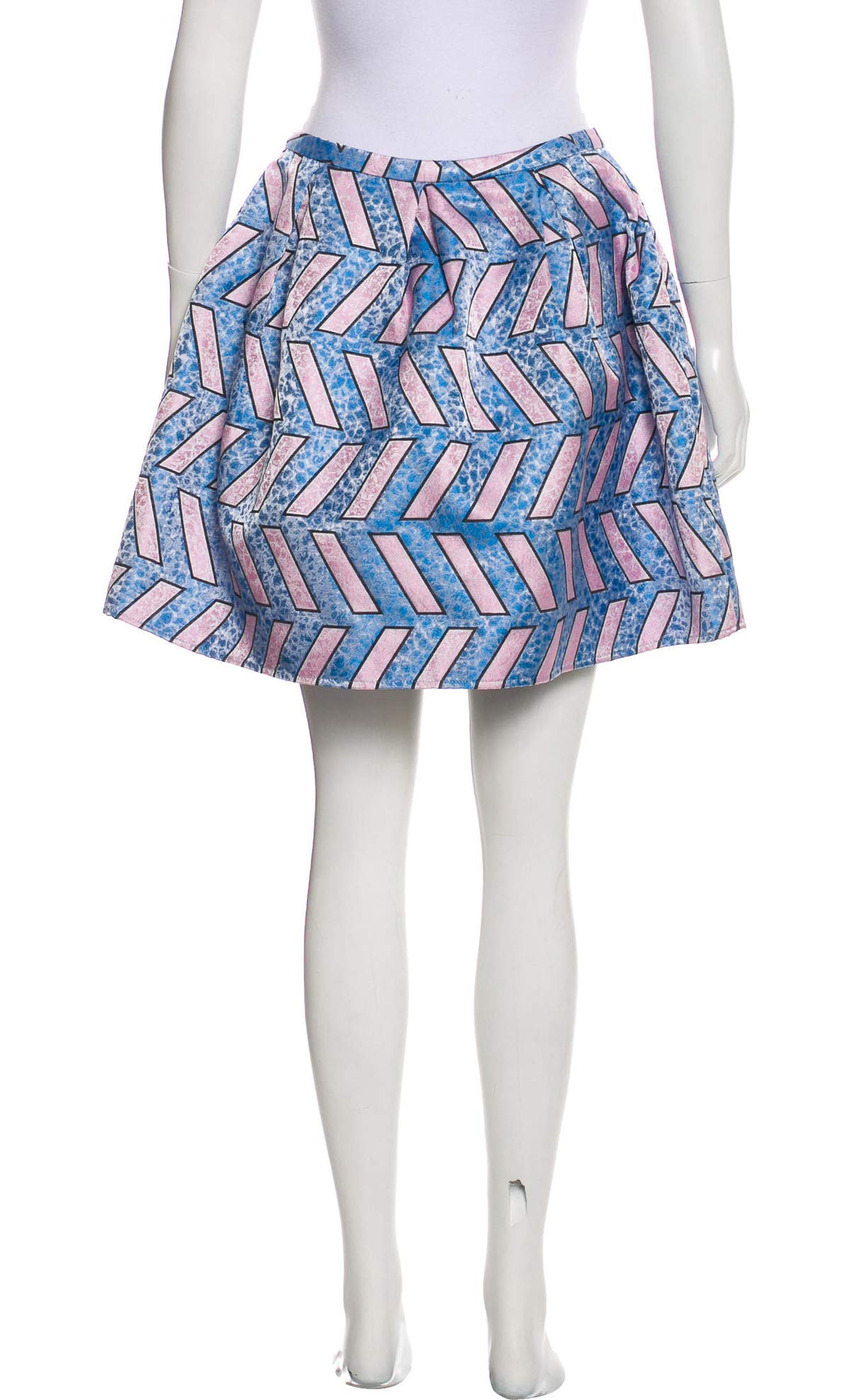 Opening Ceremony Splash Pool Jacquard Skirt in Cerulean Blue | Floral Print Summer Skirt for Women | Perfect for Beach Vacations, Pool Parties & Casual Outings