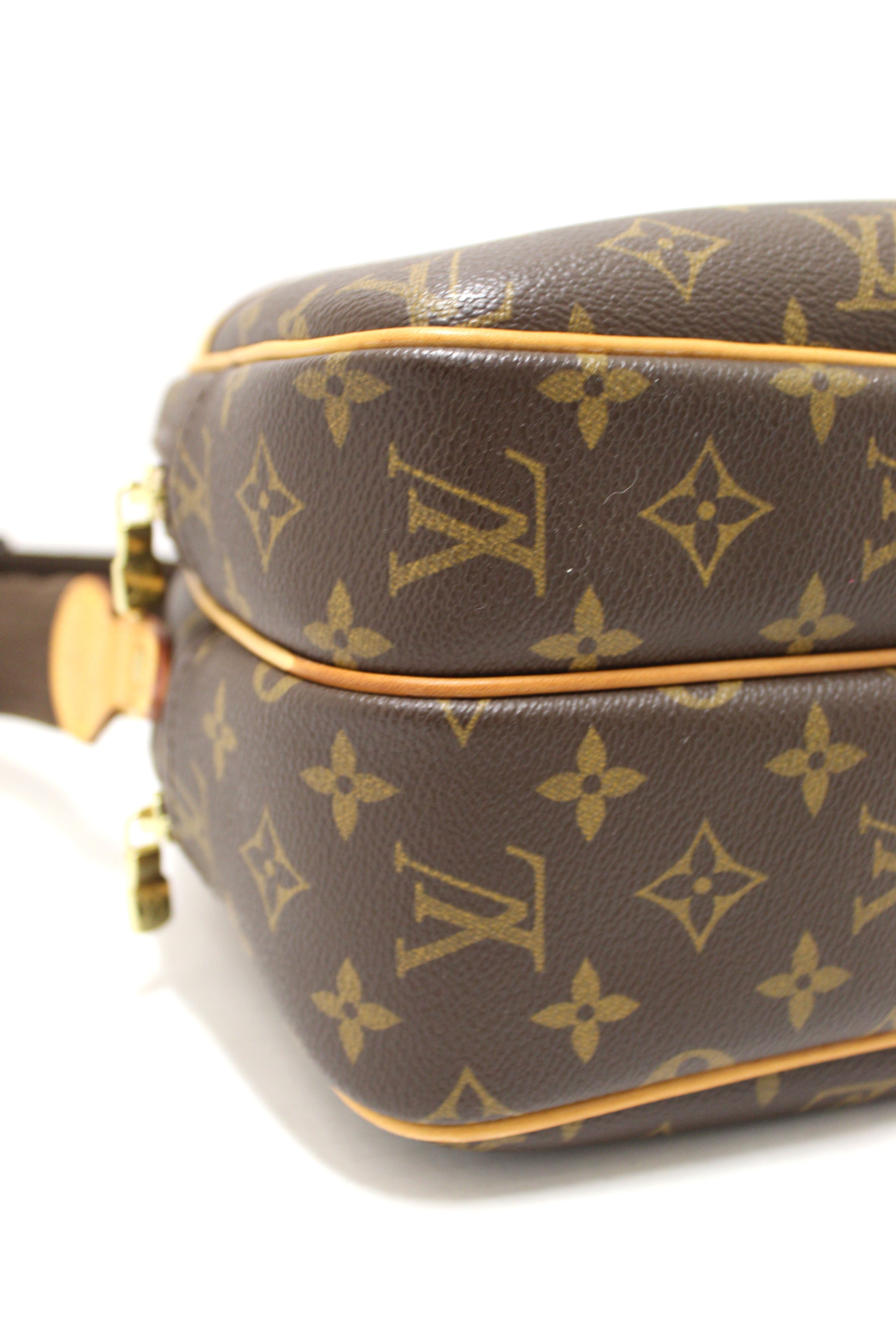 Authentic Louis Vuitton Monogram Reporter PM Messenger Bag - Luxury Leather Crossbody Shoulder Bag for Women, Perfect for Work, Travel & Everyday Use