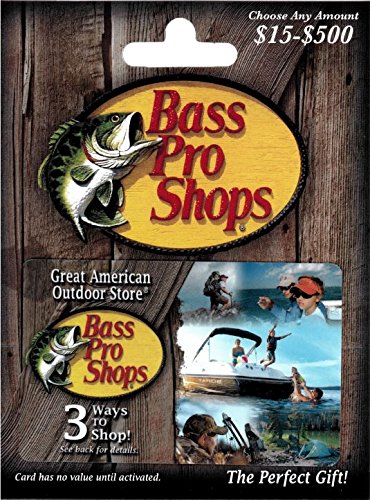 Bass Pro Shops Gift Card - Perfect for Outdoor Enthusiasts, Fishing & Hunting Gear Shopping | Great for Birthdays, Holidays & Special Occasions