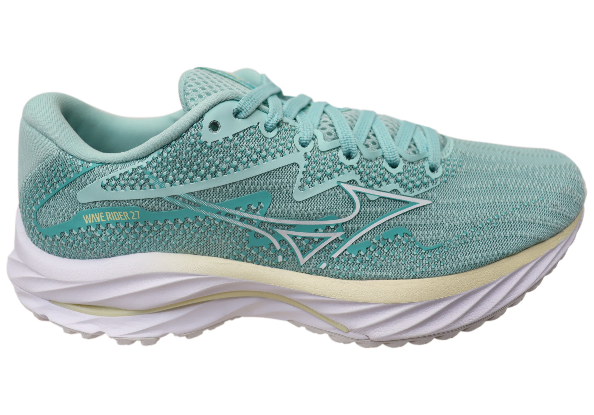 Mizuno Women's Wave Rider 27 Running Shoes - Lightweight & Cushioned for Comfort - Perfect for Jogging, Gym Workouts & Daily Wear