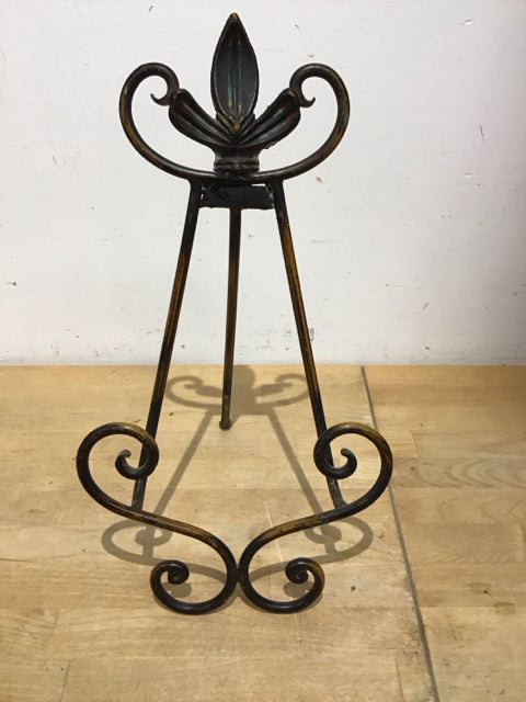 16.5 Inch Adjustable Metal Artist Easel - Sturdy & Portable Display Stand for Canvas, Paintings & Artwork - Perfect for Studios, Classrooms & Home Decor