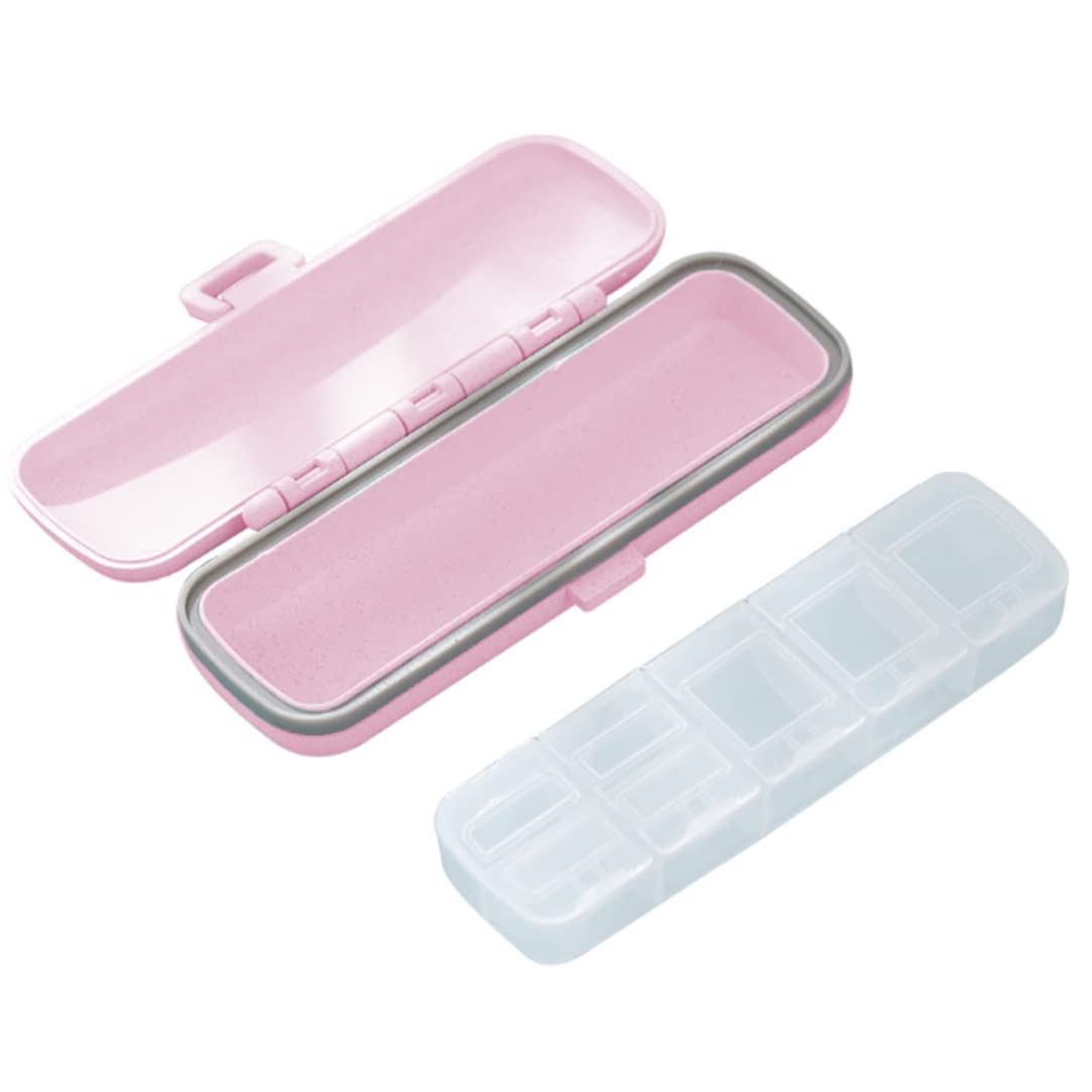 Havamoasa 7-Compartment Travel Pill Organizer - Portable Pill Case for Vitamins, Medication & Supplements - Perfect for Daily Use, Travel & On-the-Go