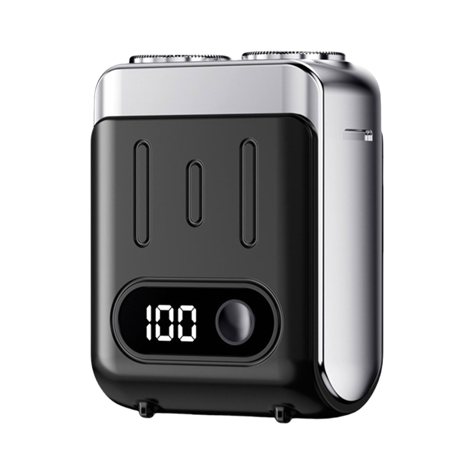 Men's Electric Shaver with LCD Screen - USB Rechargeable Beard Trimmer for Travel - Waterproof Cordless Razor for Smooth Shaving - Perfect for Home, Office & Gym Use