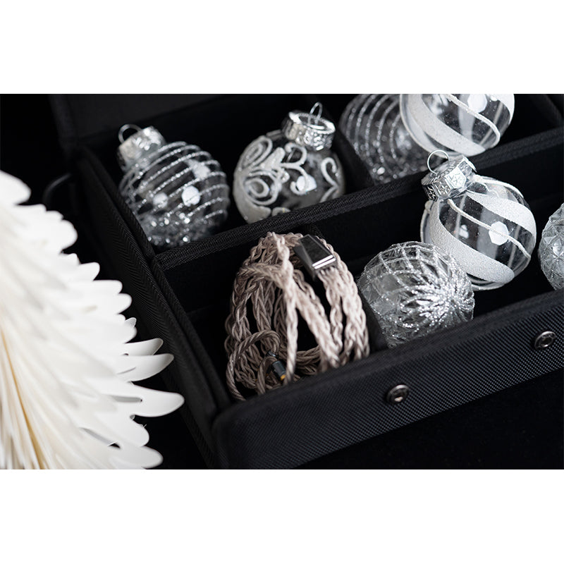 Premium Effect Audio Cadmus 8W Limited Edition IEM Cable with Chamber Carrying Case - Audiophile Upgrade for In-Ear Monitors | Perfect for Studio Recording & High-End Portable Audio