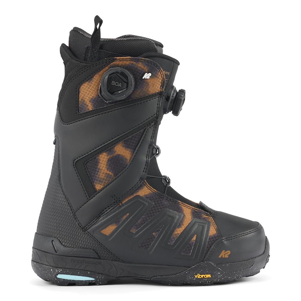 K2 Holgate Men's Snowboard Boots - Waterproof, Comfortable & Durable for All-Mountain Riding | Perfect for Freestyle, Park & Backcountry Snowboarding