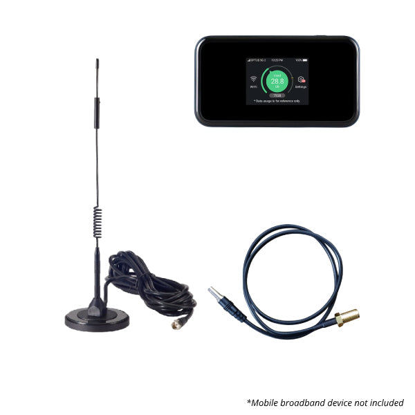 Optus ZTE MU5001 5G Magnetic Base Mobile Antenna Booster - Enhance 5G Signal Strength for Home, Office & Travel | High-Speed Internet Anywhere