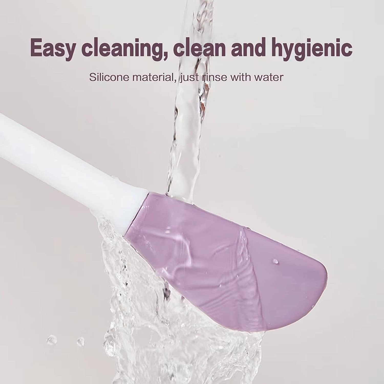 VENIVA Double-Ended Silicone Face Mask Applicator Brush - Soft Makeup Tool for Mud, Clay & Charcoal Masks, Cream & Lotion Application | Perfect for At-Home Spa Days & Professional Skincare Routines