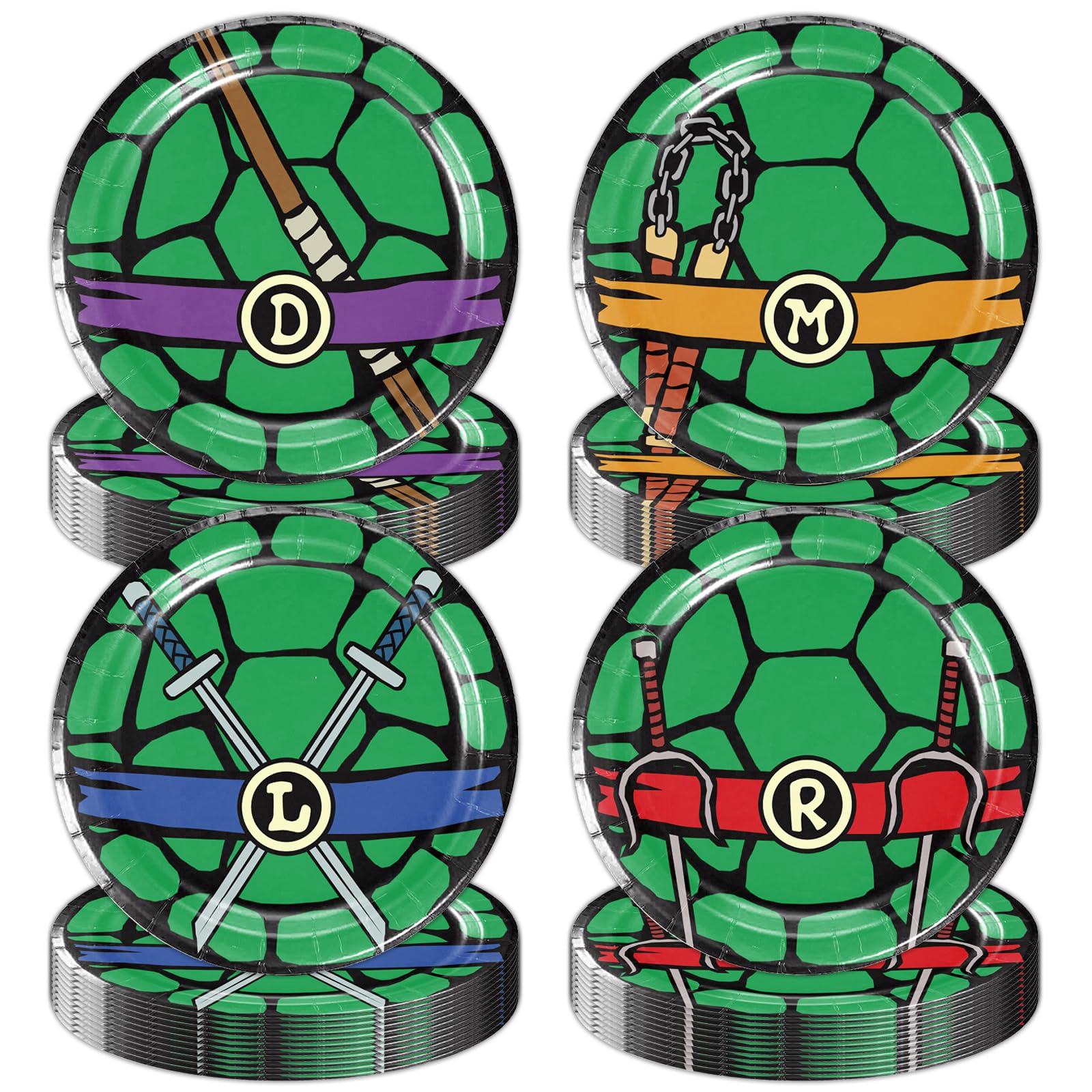 40Pcs Super Turtle Party Decorations - Green Turtle Theme Birthday Party Supplies, Favors & Decor for Kids, Baby Showers & Themed Events - Perfect for Birthday Parties, Baby Showers & Turtle Lovers