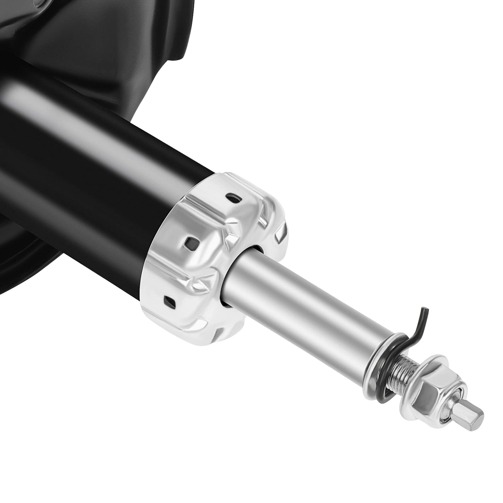 Aintier Front Shock Absorber Strut Set (Pair) for 2002-2005 Mitsubishi Lancer - Replacement for OEM 333382 & 72141 - Perfect for Smooth Ride & Enhanced Suspension Performance