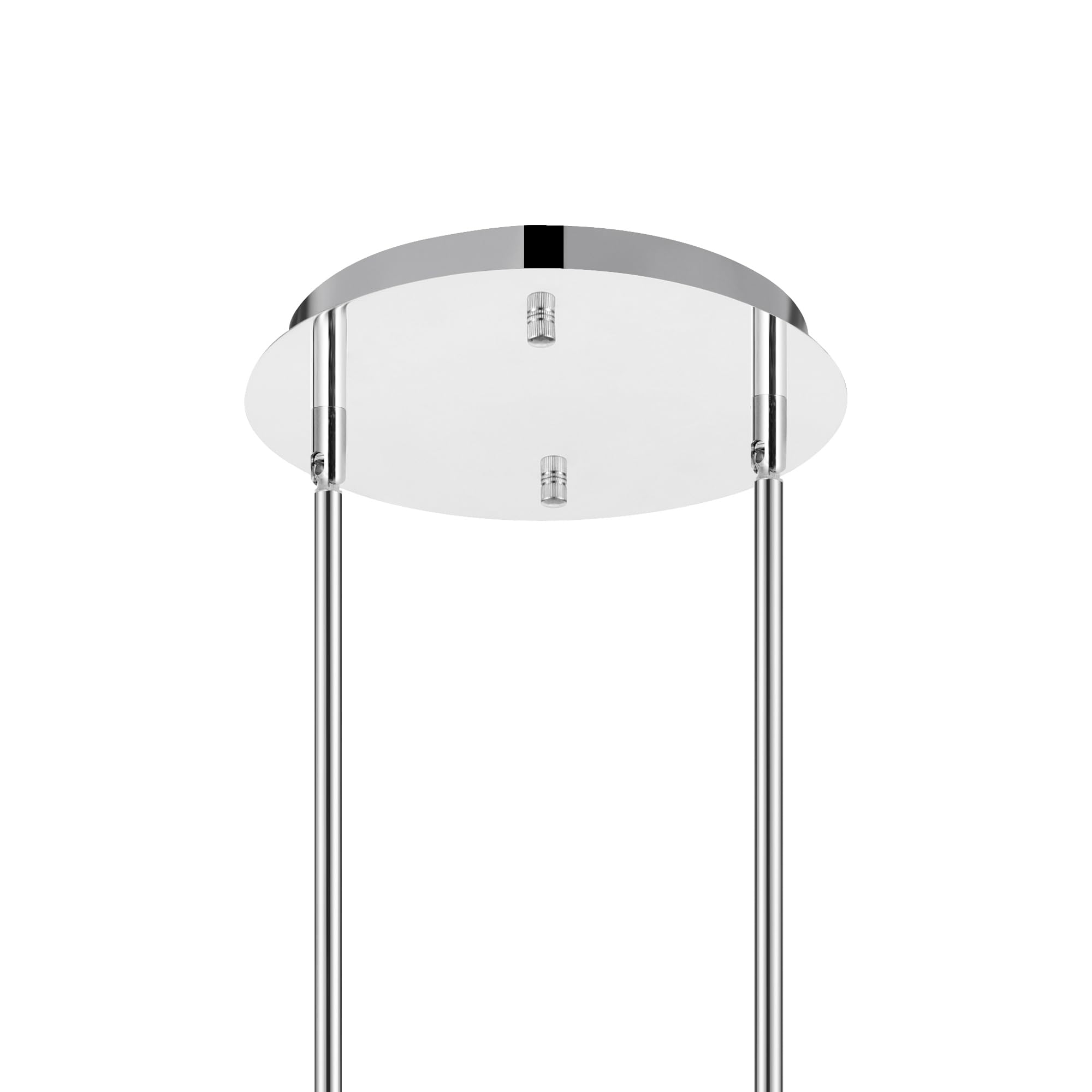 CWI Lighting Bubbles 9-Light Drum Shade Metal Chandelier in Chrome - Modern Ceiling Fixture for Dining Room, Living Room & Bedroom Lighting