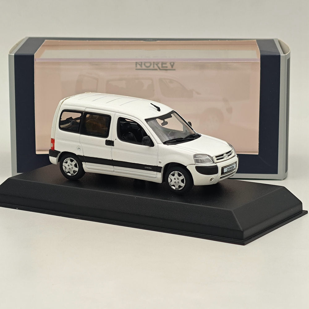 1/43 Scale Norev Citroen Berlingo 2004 Diecast Model Car - Limited Edition White Collectible - Perfect for Display, Gifts & Car Enthusiast Collections
