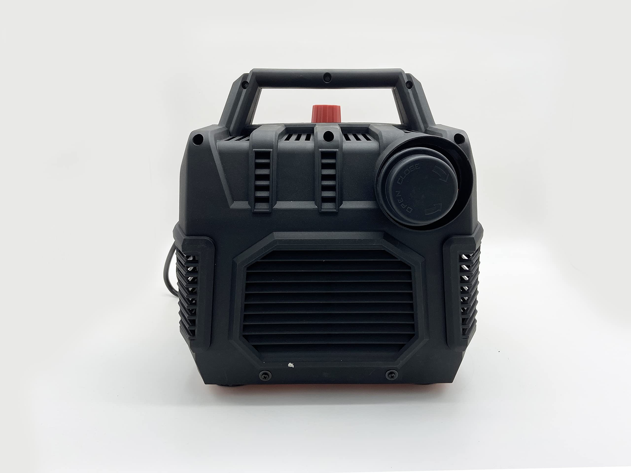 EMAX Hulk 1HP Portable Air Compressor - 1.6 Gallon Oil-Free Silent Air Pump with 125 Max PSI for Home Garage, DIY Projects & Inflating Tires, Balls & Pool Toys - HP01P002SS