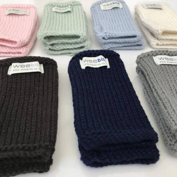 Fingerless Gloves for Men & Women - Touchscreen Compatible Winter Gloves - Warm Knit Mittens for Running, Cycling, Hiking & Outdoor Activities