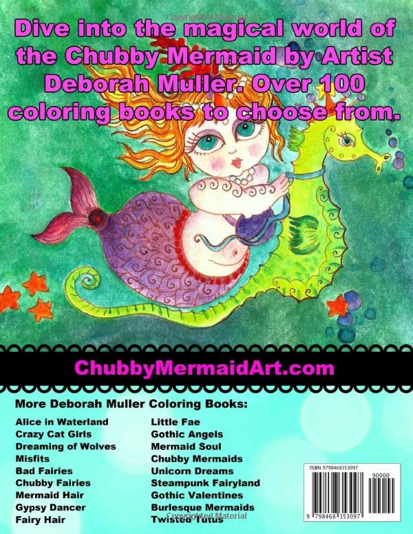 Bizarrely Beautiful Adult Coloring Book by Deborah Muller - 30 Pages of Creepy & Relaxing Art for Stress Relief | Perfect for Artists, Anxiety Relief & Creative Therapy
