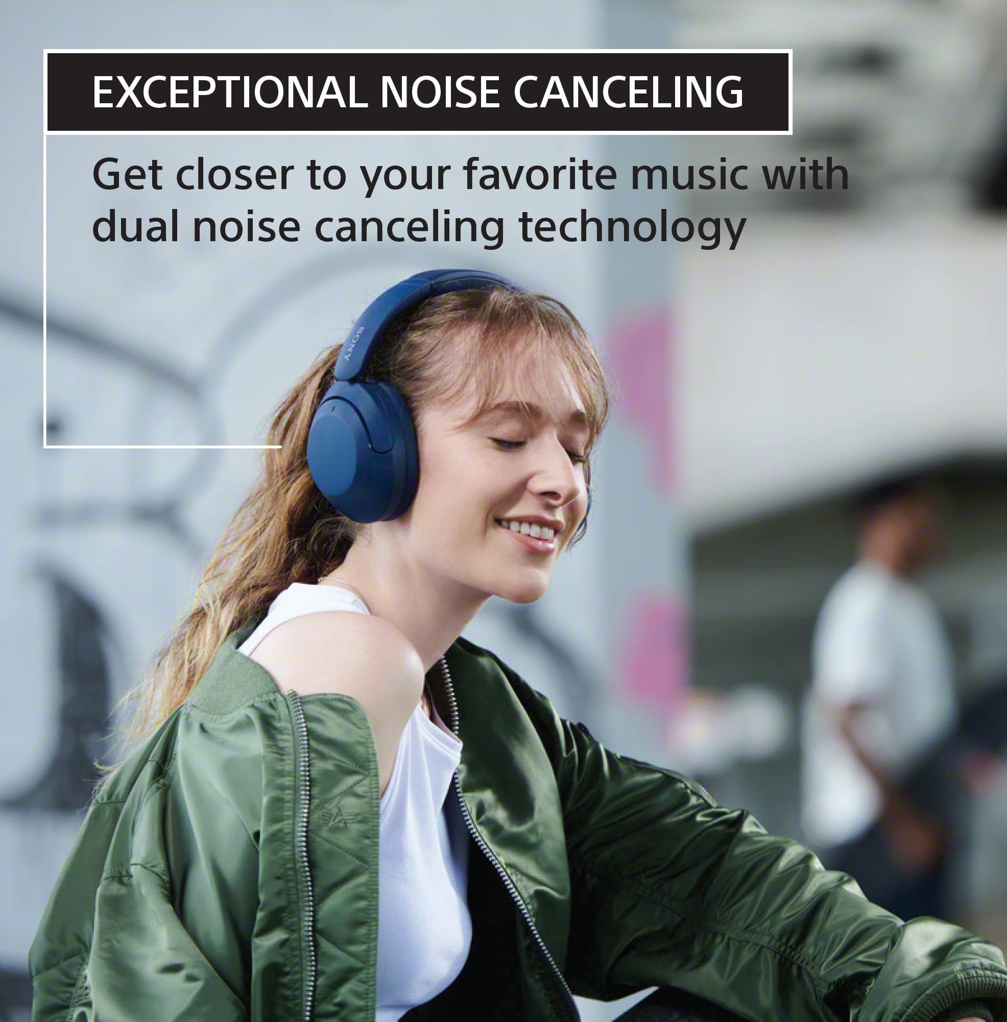 Sony WH-XB910N EXTRA BASS Wireless Noise Cancelling Headphones with Microphone & Alexa Voice Control - Premium Over-Ear Bluetooth Headset for Music, Travel & Work (Black)