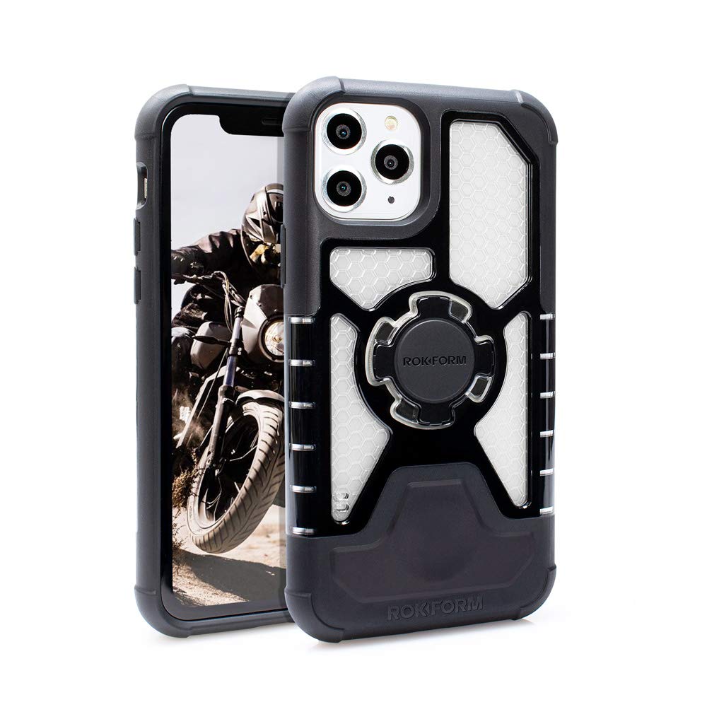 ROKFORM Magnetic iPhone 11 Pro Case - Slim Crystal Clear Protective Cover with RokLock Quad Tab Twist Lock & Dual Magnet Technology | Drop Tested Armor | Perfect for Outdoor Adventures, Work & Daily Use (306020P)