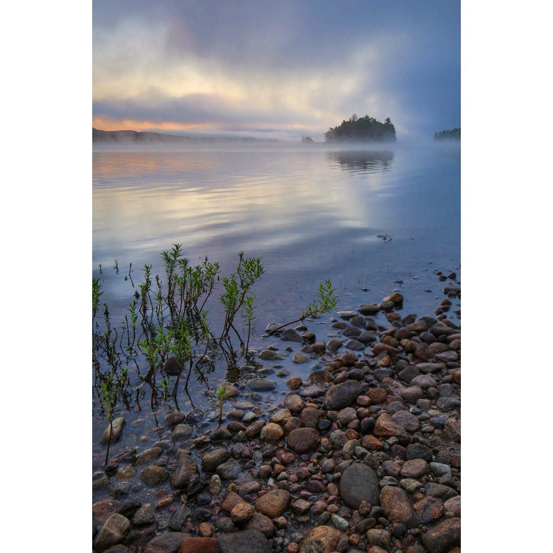 Stunning Stillwater Reservoir at Dawn - Serene Morning Views & Nature Photography Spot | Perfect for Hiking, Fishing & Relaxation