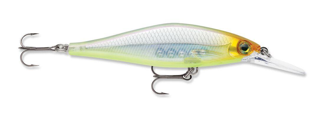 Rapala Shadow Rap Shad Deep Diving Jerkbait Lure for Bass Fishing - Perfect for Freshwater & Saltwater Angling, Trolling or Casting