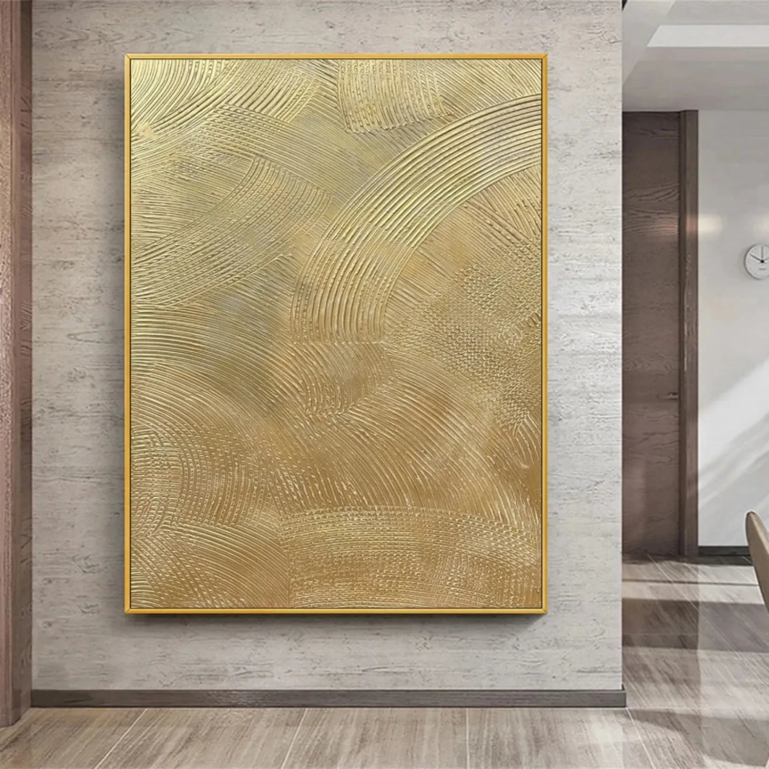 Abstract Painting #AB 234 - Modern Wall Art for Living Room, Bedroom & Office Decor - Handmade Canvas Artwork for Home & Office Interior Design