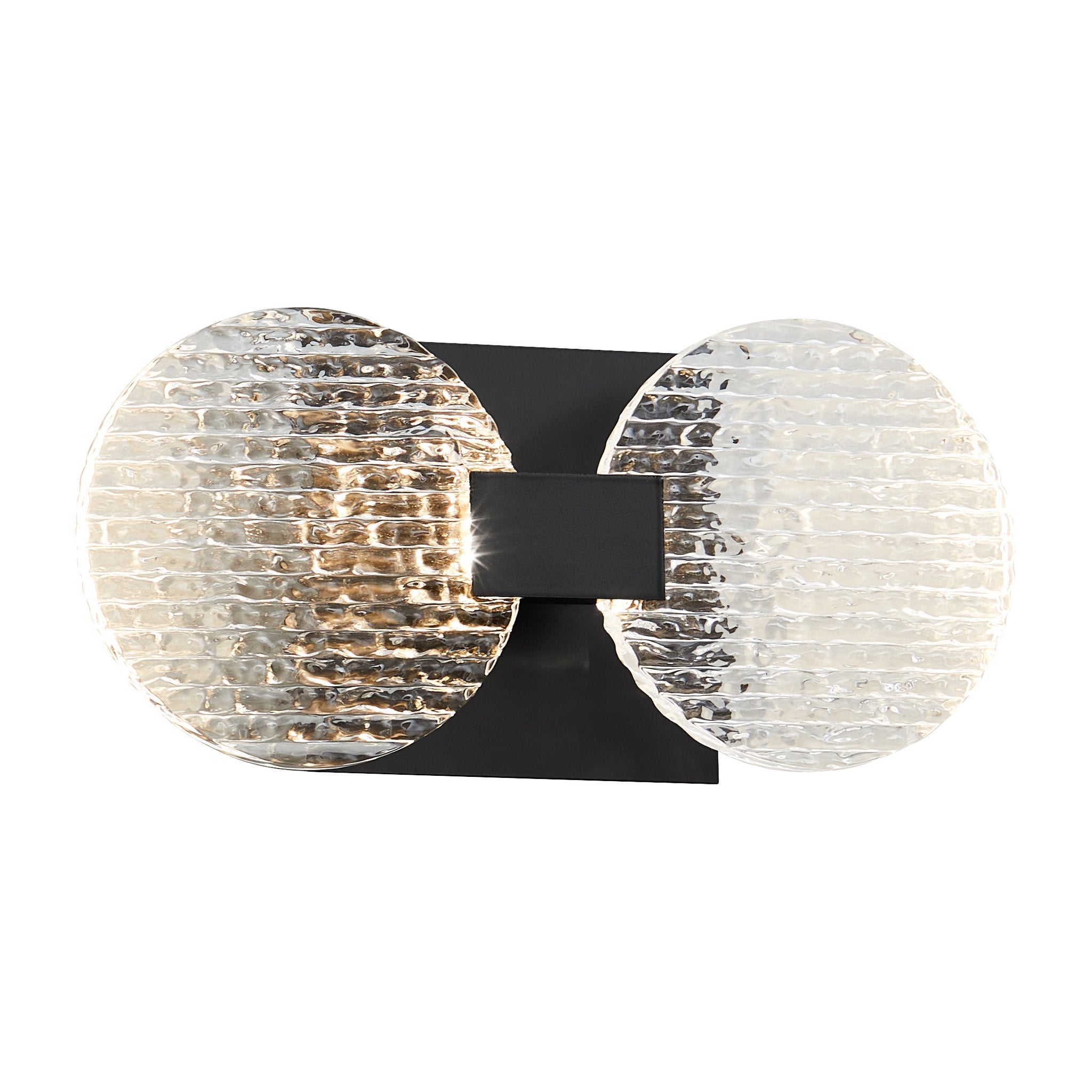 Oxygen Axiom 3 5050 15 Wall Sconce Light Fixture - Black Modern LED Sconce for Bedroom, Hallway & Living Room Lighting