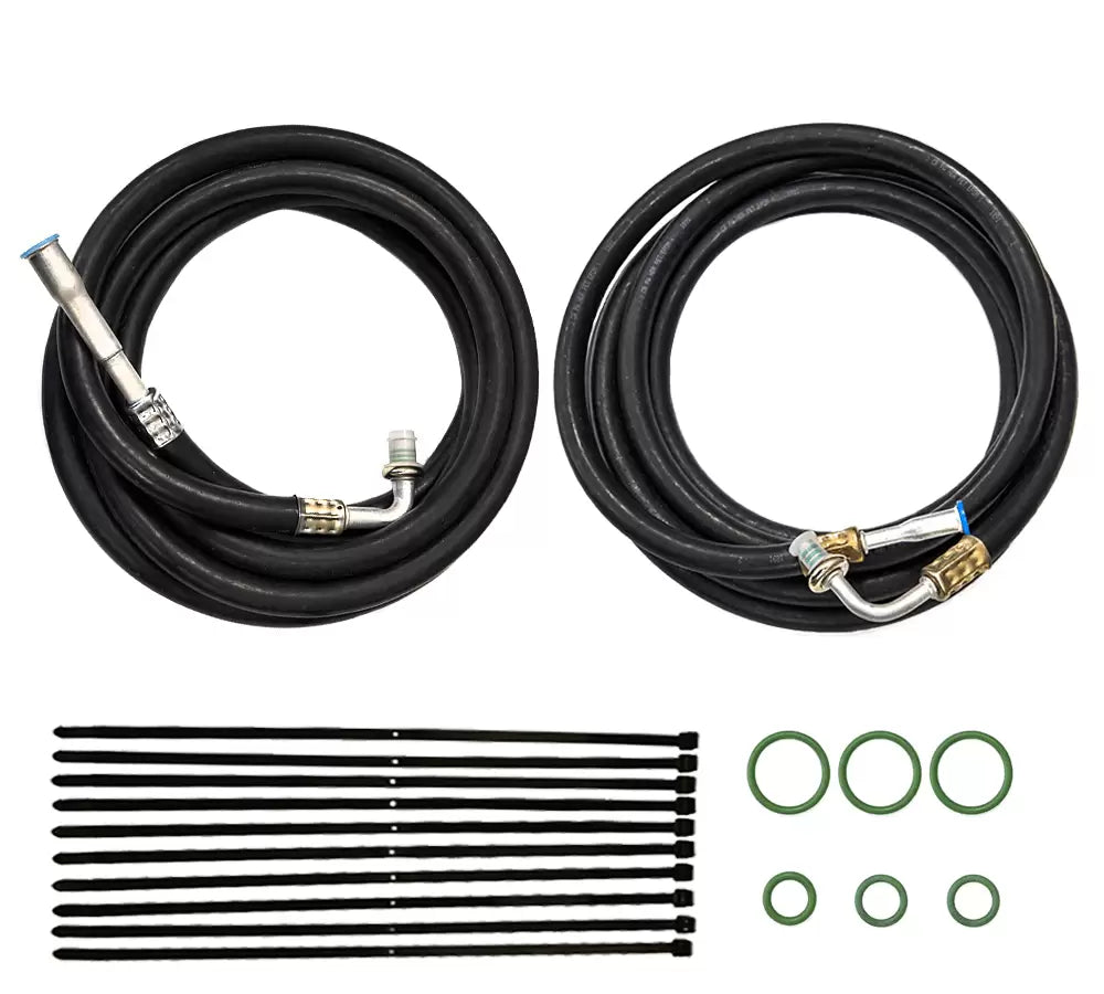 1995-2014 Ford E-Series Econoline Rear AC Line Replacement Kit - Durable Air Conditioning System for Van & RV Cooling
