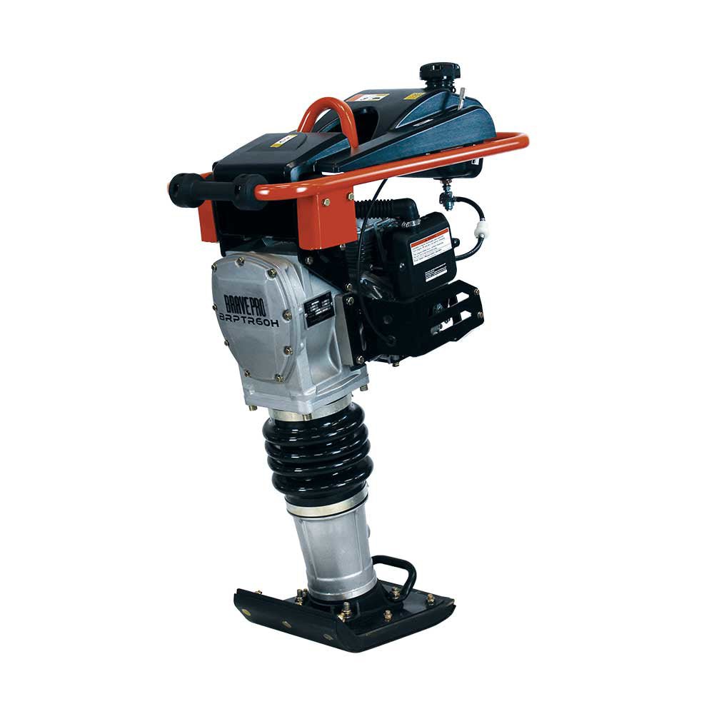 Honda GX100 Powered 10.7 kN Brave Tamping Rammer for Soil Compaction - Perfect for Construction Sites, Landscaping & Road Repair Projects