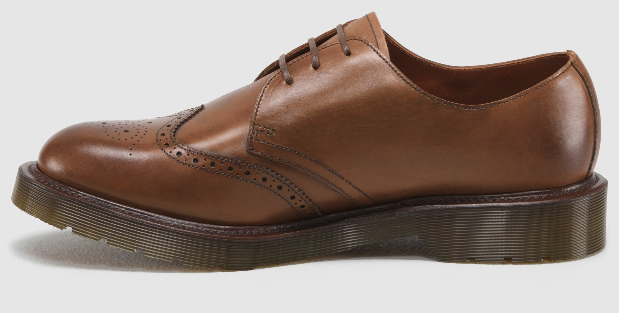 Harold Hazelnut Antique Calf Oxford Shoes - Handmade in England - Classic Men's Dress Shoes for Business & Formal Occasions