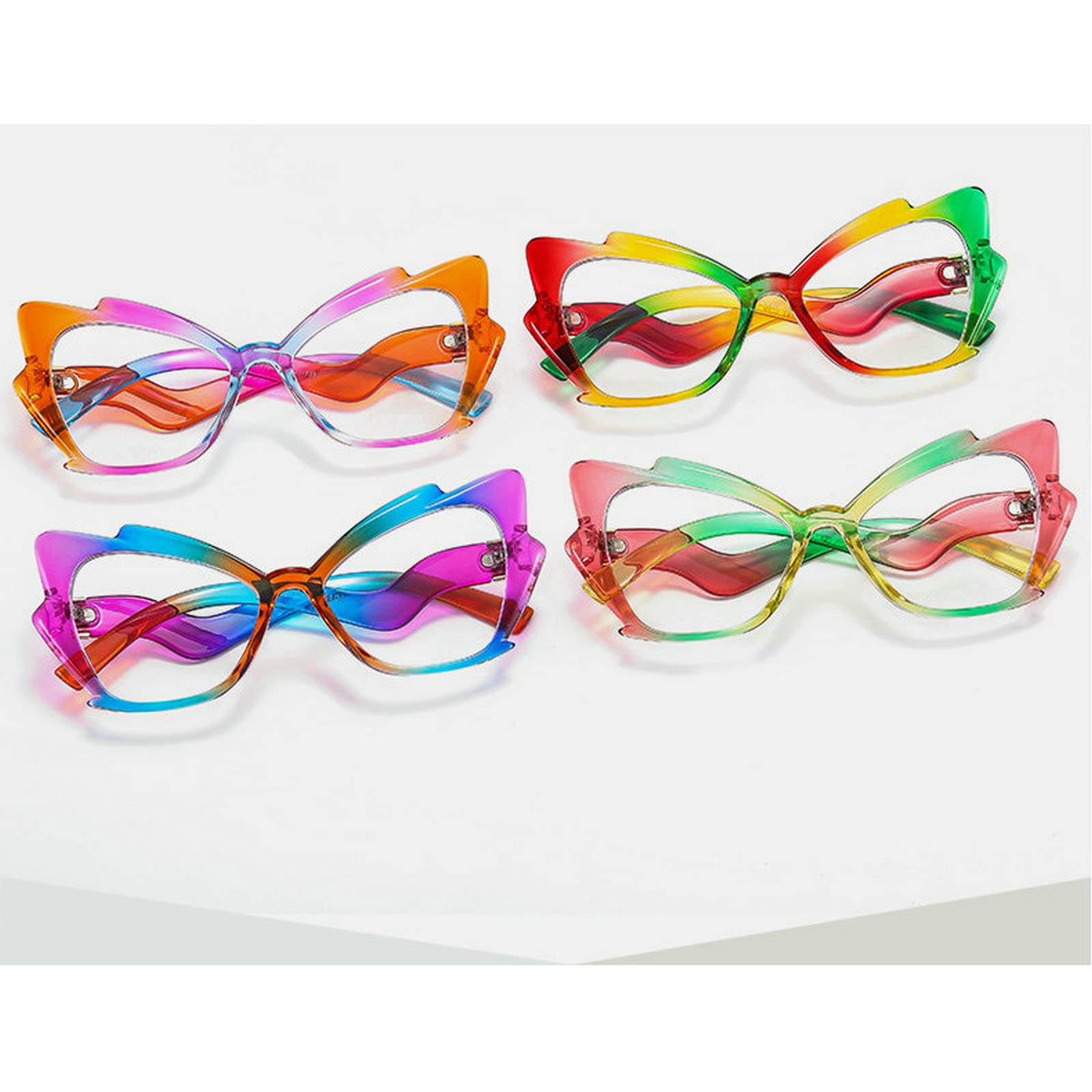 Blue Light Blocking Reading Glasses for Women & Men - Vintage Cat Eye Frame with Butterfly Design - Computer Glasses for Office, Gaming & Screen Time - COTIA Anti Eyestrain Presbyopia Eyewear