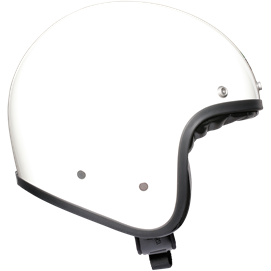 AGV X70 Mono White Motorcycle Helmet - Lightweight, DOT & ECE Certified for Safety - Perfect for Street Bikes, Racing & Urban Commuting
