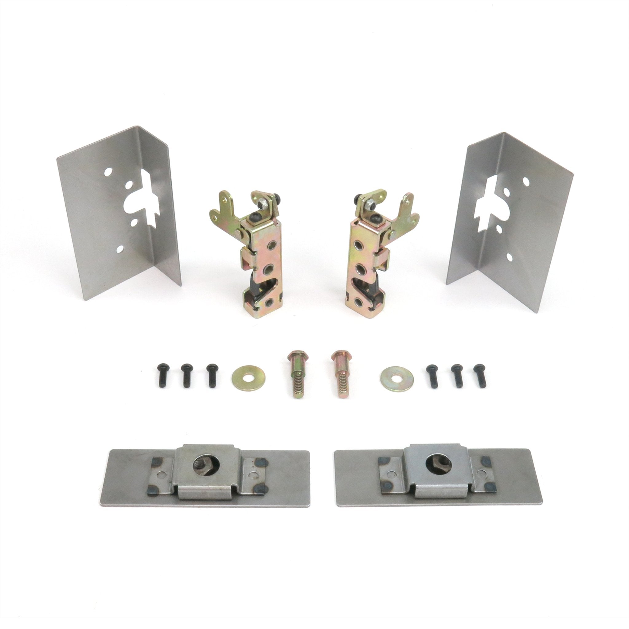 1902-1908 Cadillac Runabout & Tonneau Bear Claw Door Lock Latch Kit with Mounting Plates - Classic Car Restoration Parts for Antique Vehicle Door Security