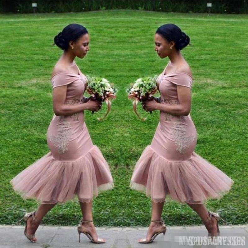 Custom Made Floor Length Bridesmaid Dresses - Elegant Tail-Free Design for Weddings, Formal Events & Special Occasions
