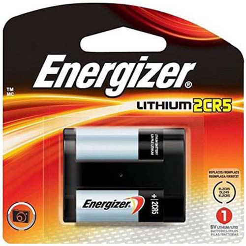 Energizer 2CR5 6 Volt Lithium Battery - Long-Lasting Power for Digital Cameras, Flashlights & Medical Devices | High-Performance Replacement Battery