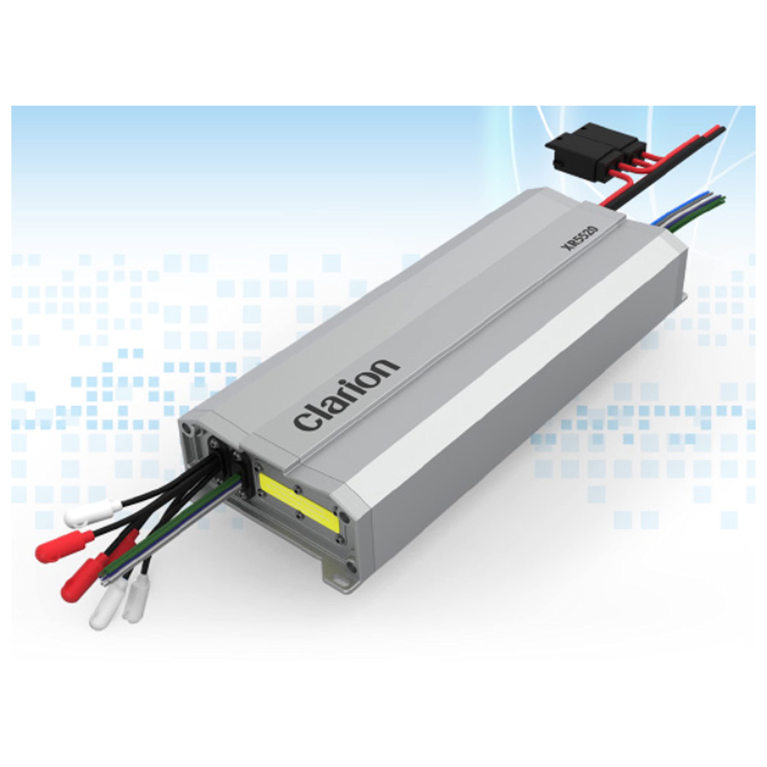 Clarion XR5520 800W 5-Channel Class D Car Amplifier with Subwoofer - High Power Audio System for Cars, Trucks & SUVs | Includes Gravity Magnet Phone Holder | Perfect for Road Trips, Commuting & Bass Enthusiasts