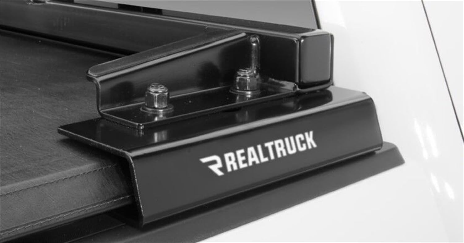 RealTruck BACKRACK Hardware Kit for Wide-Top Tonneau Cover - No Drill Installation | Black | Fits RAM 1500 (2019-2025) | Model 50167 | Perfect for Truck Bed Protection & Cargo Security