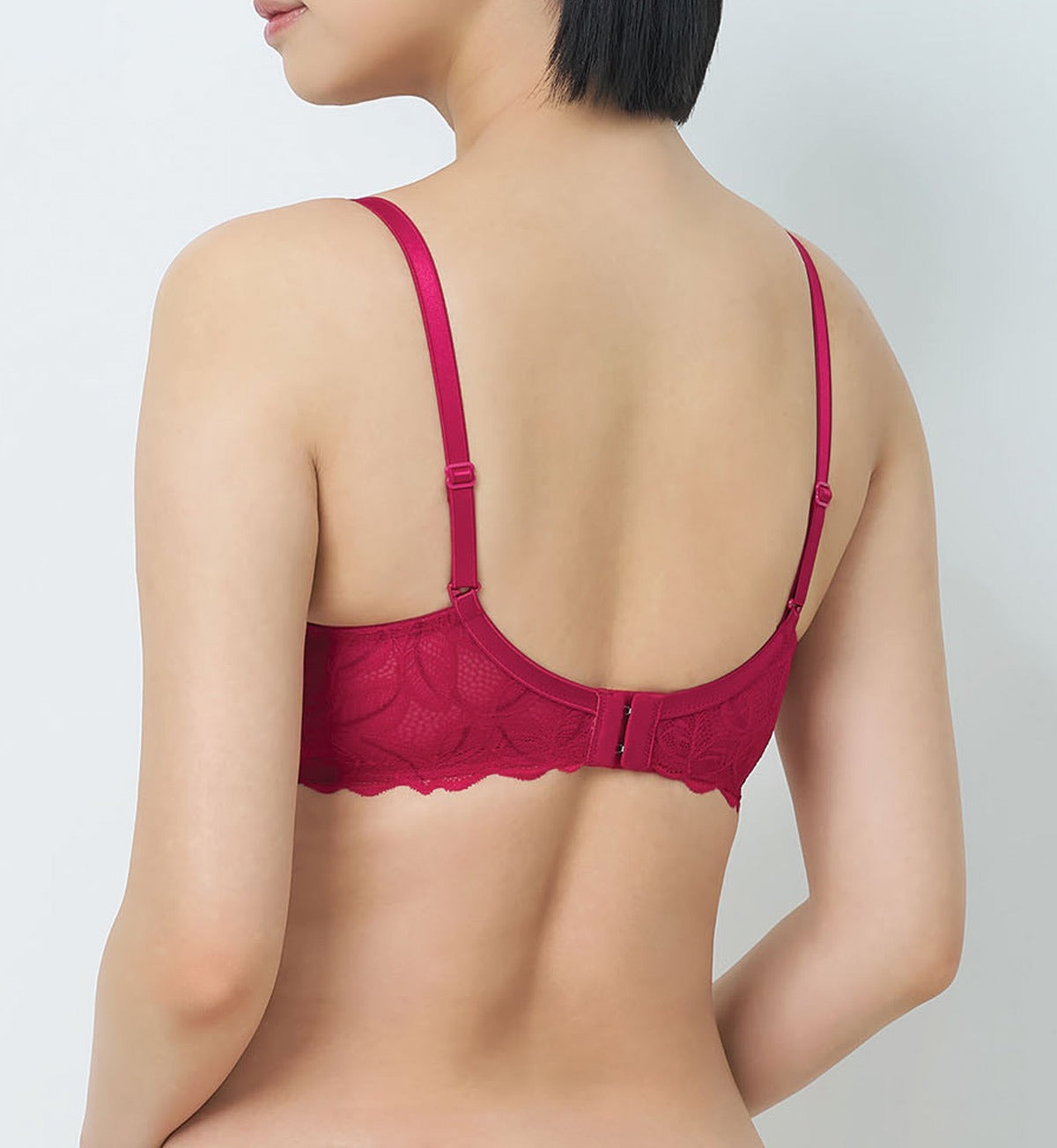Organic Non-Wired Push Up Bra - Comfortable & Supportive Aqua Blue Lingerie for Everyday Wear & Special Occasions