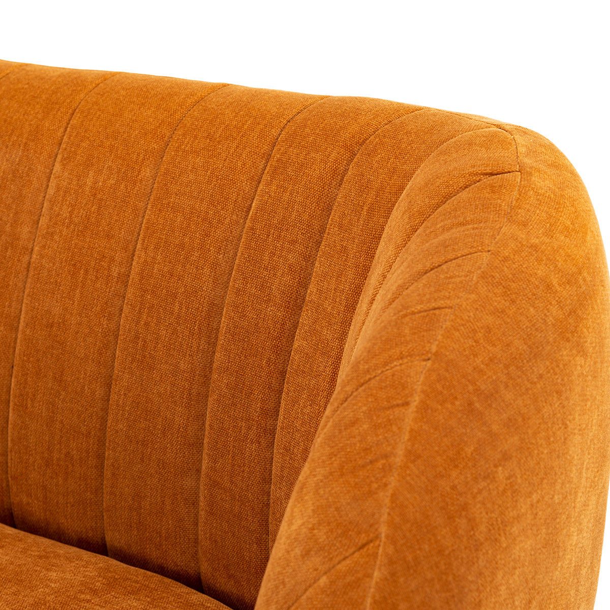 Premium Flora Fabric 2-Seater Sofa - Modern Living Room Furniture for Small Spaces | Comfortable Loveseat for Apartments, Dorms & Cozy Homes