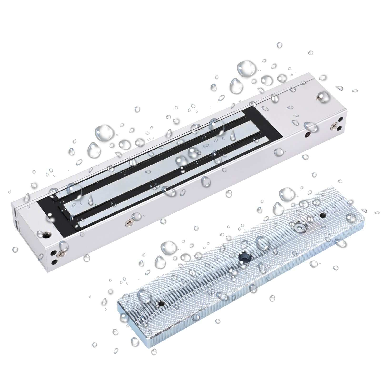 600LBS Waterproof Electromagnetic Lock - 280KG Holding Force, 12V Fail-Safe NC Mode for Secure Access Control | Ideal for Office Doors, Security Gates & Smart Home Systems