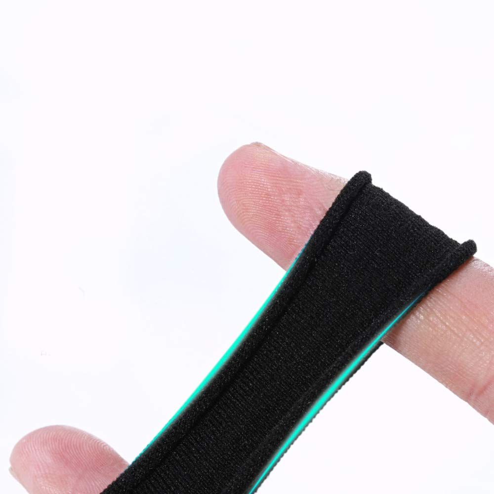 100 Pack Thick Seamless Cotton Hair Ties - No Crease Damage Stretchy Ponytail Holders & Scrunchies for Thick Hair - Black Hair Bands for Women & Girls - Perfect for Workouts, Yoga, Office & Daily Use