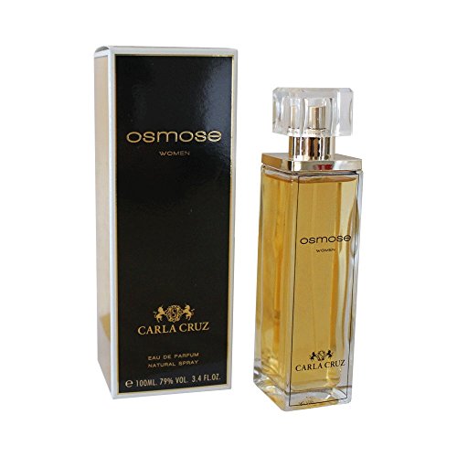 Carla Cruz Osmose Perfume for Women - 3.4oz Eau de Parfum Natural Floral Fragrance Spray | Long-Lasting Luxury Scent for Date Night, Office & Special Occasions