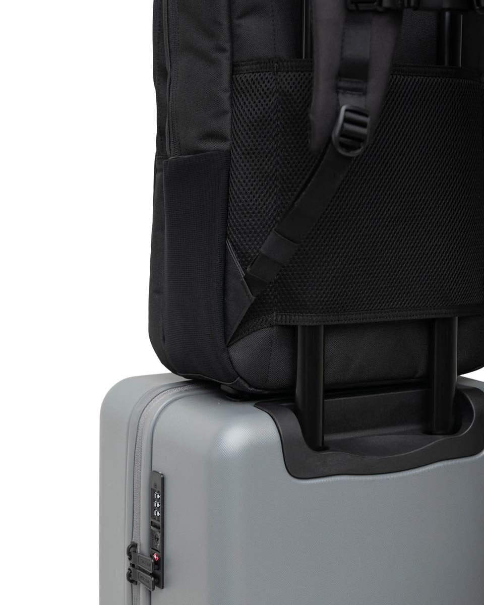 Herschel Kaslo Daypack Tech Backpack - Black | Water-Resistant Laptop Backpack for Work, School & Travel | Durable & Stylish Everyday Carry Bag