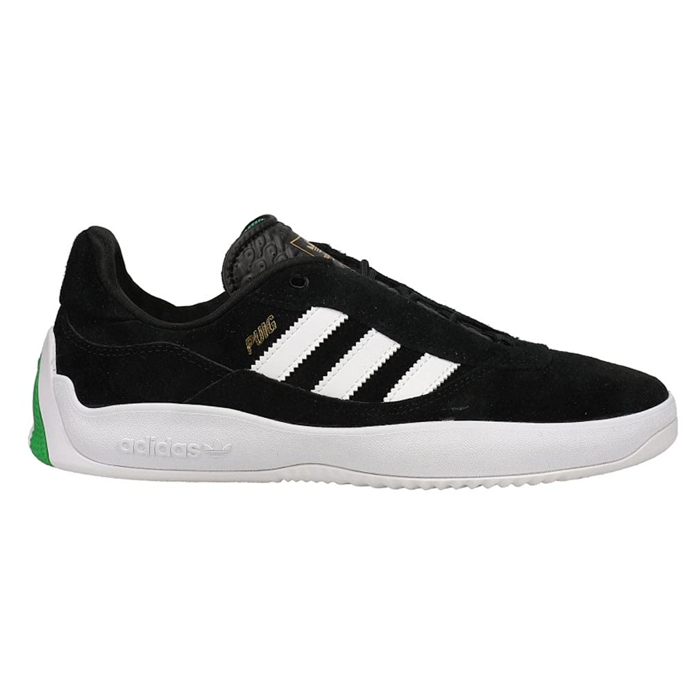 adidas Men's Puig Sneakers - Black Casual Shoes Size 6.5 M - Comfortable Walking & Everyday Wear for Men