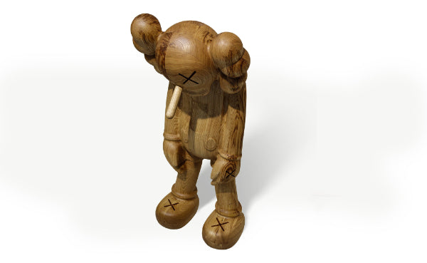 Limited Edition Wooden KAWS Figures - Handcrafted Collectible Art for Home Decor & Gifting