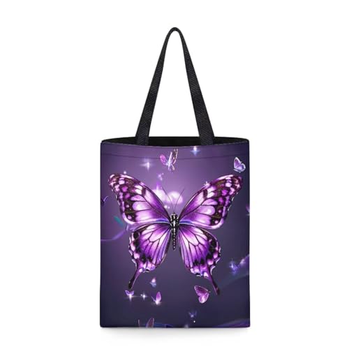 Butterflies Purple Print