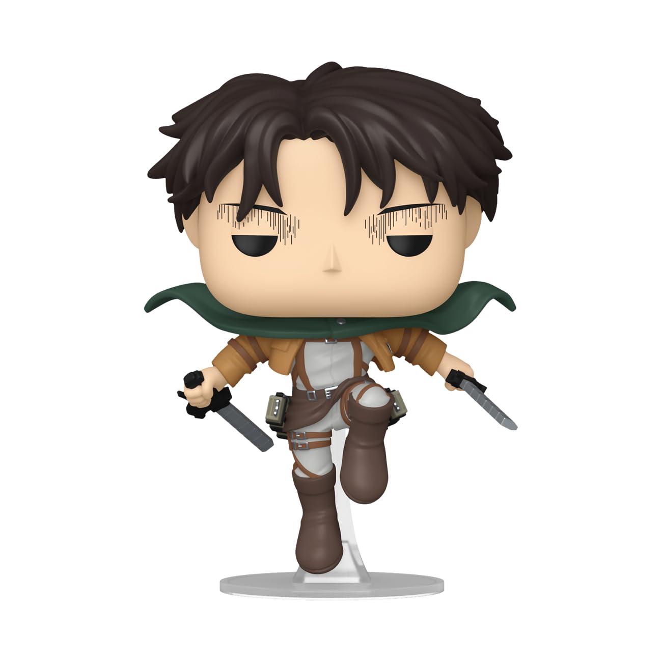 Funko Pop! Animation: Attack on Titan Final Season - Levi Falling Special Edition | Anime Collectible for Fans & Gift Idea | Perfect for Display, Themed Parties & Otaku Collections