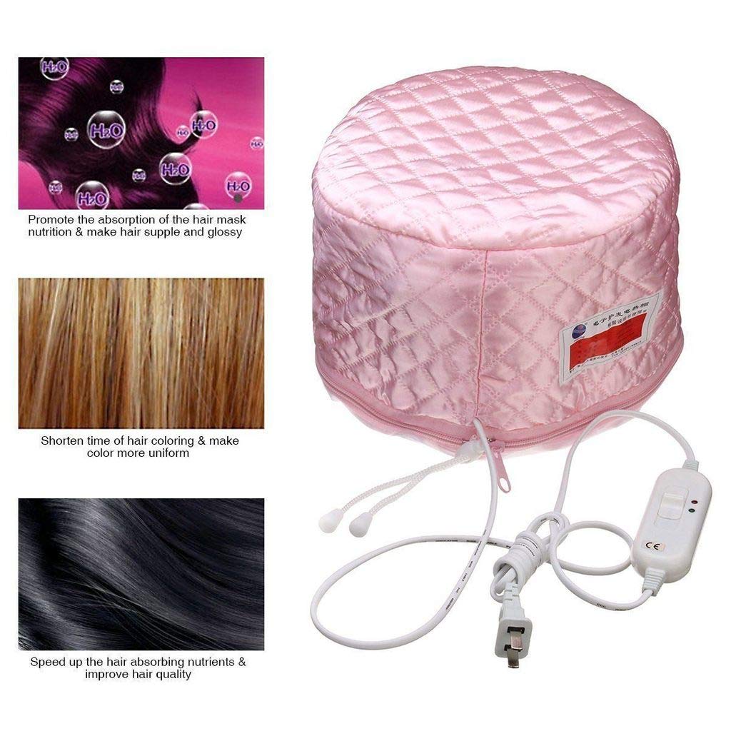 SEKOY Thermal Hair Spa Cap with Steamer for Deep Conditioning Treatment - Nourishing & Heating Hair Care for Dry, Damaged Hair - Perfect for At-Home Salon Spa Days & Self-Care Routines