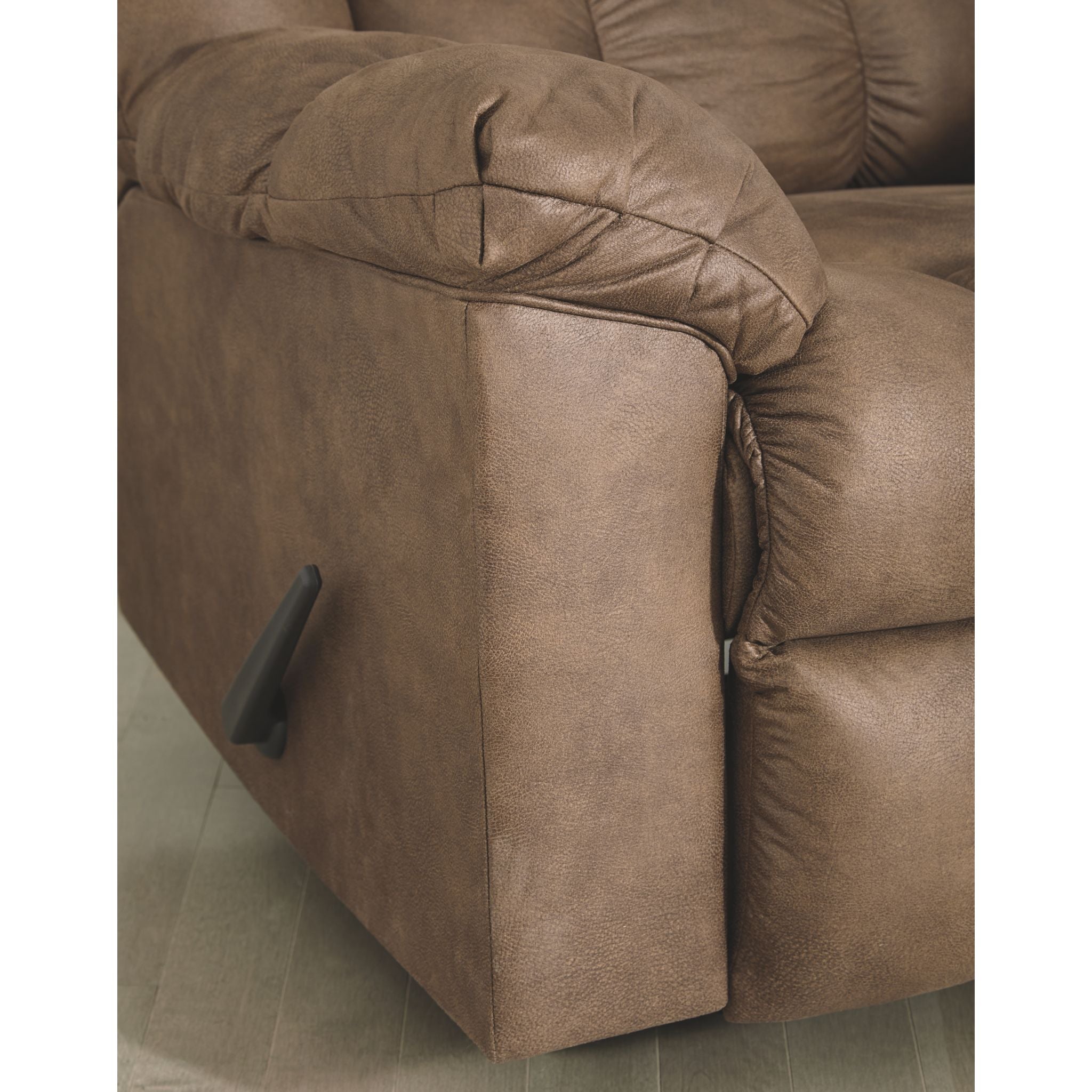 Adrano Rocker Recliner Chair - Comfortable Leather Rocking Recliner with Padded Cushions for Living Room, Bedroom, or Nursery - Perfect for Relaxing, Reading, and Nursing