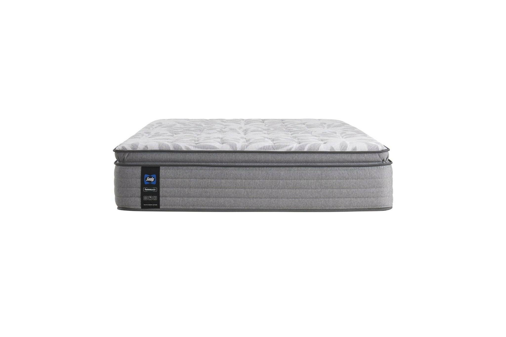 Sealy Red Maple Soft Euro Pillow Top Queen Mattress - Plush Support for Back Pain Relief & Pressure Relief - Perfect for Master Bedroom, Guest Room & Apartment Sleeping