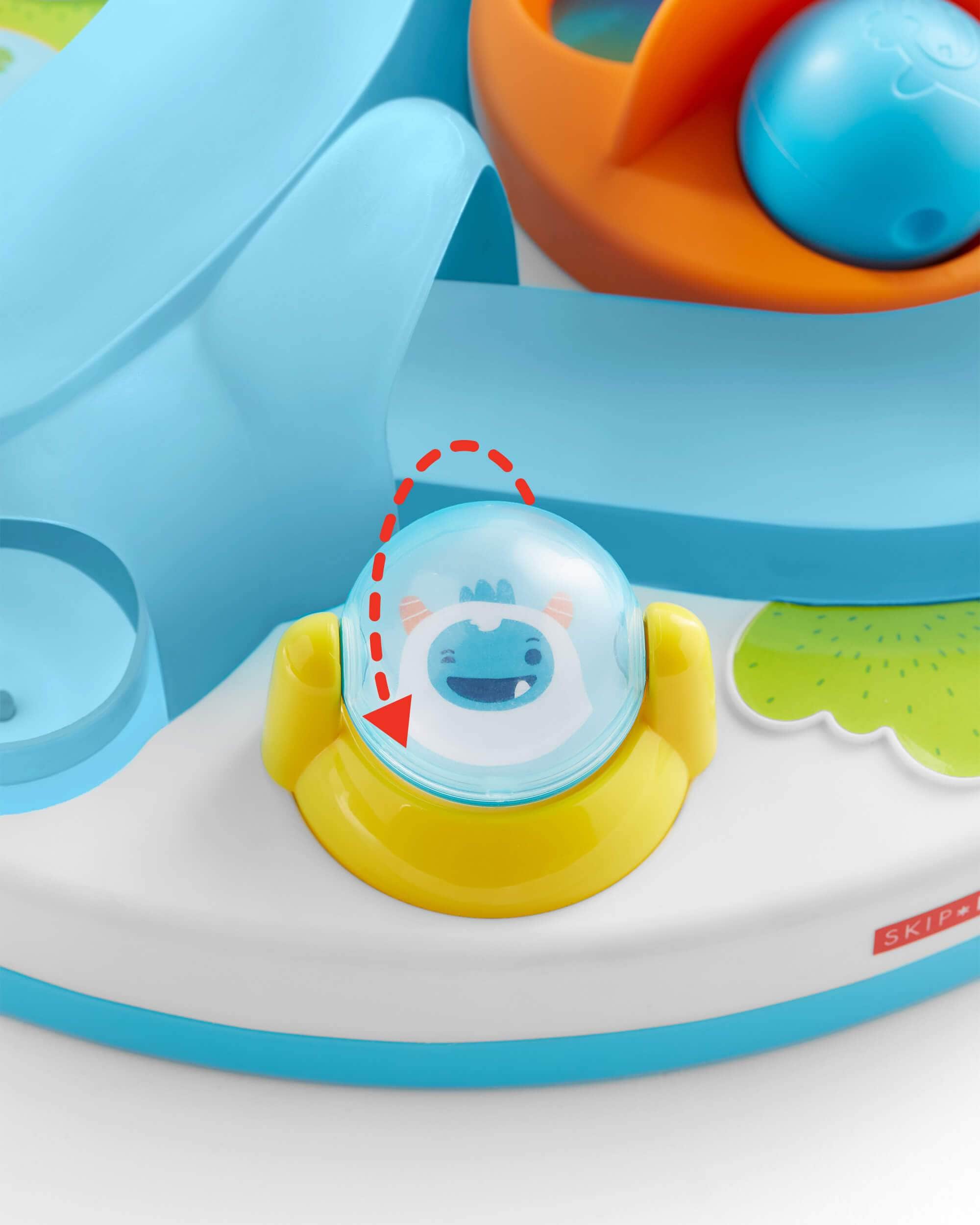 Skip Hop Explore & More Let's Roll Activity Table - Interactive Baby Play Table with Sensory Toys for Toddlers 6-18 Months - Perfect for Crawling, Standing & Early Learning Playtime