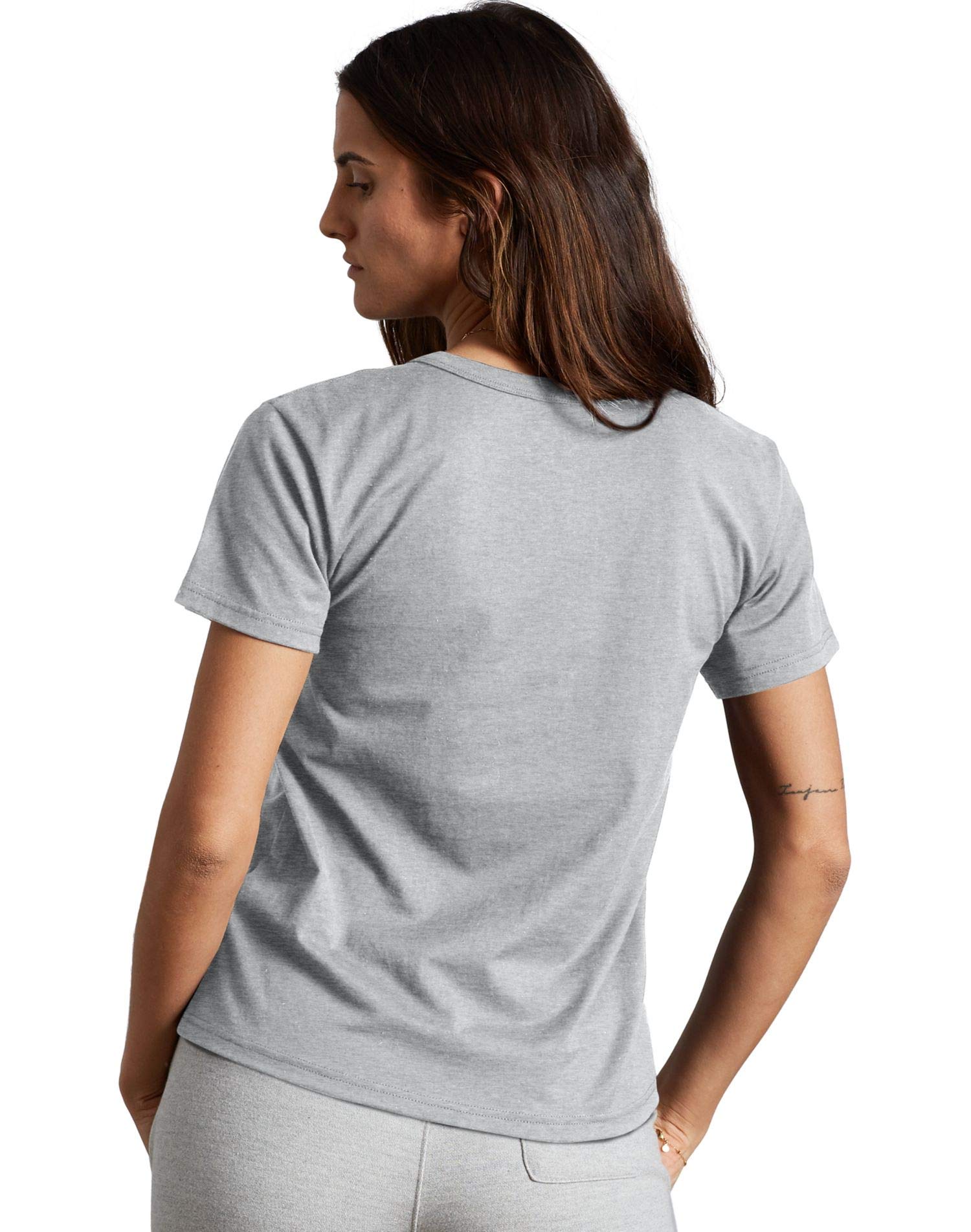 Champion Life Women's Original Cotton T-Shirt - Medium, Chalk White | Casual Everyday Wear, Gym, Lounge & Street Style Outfits