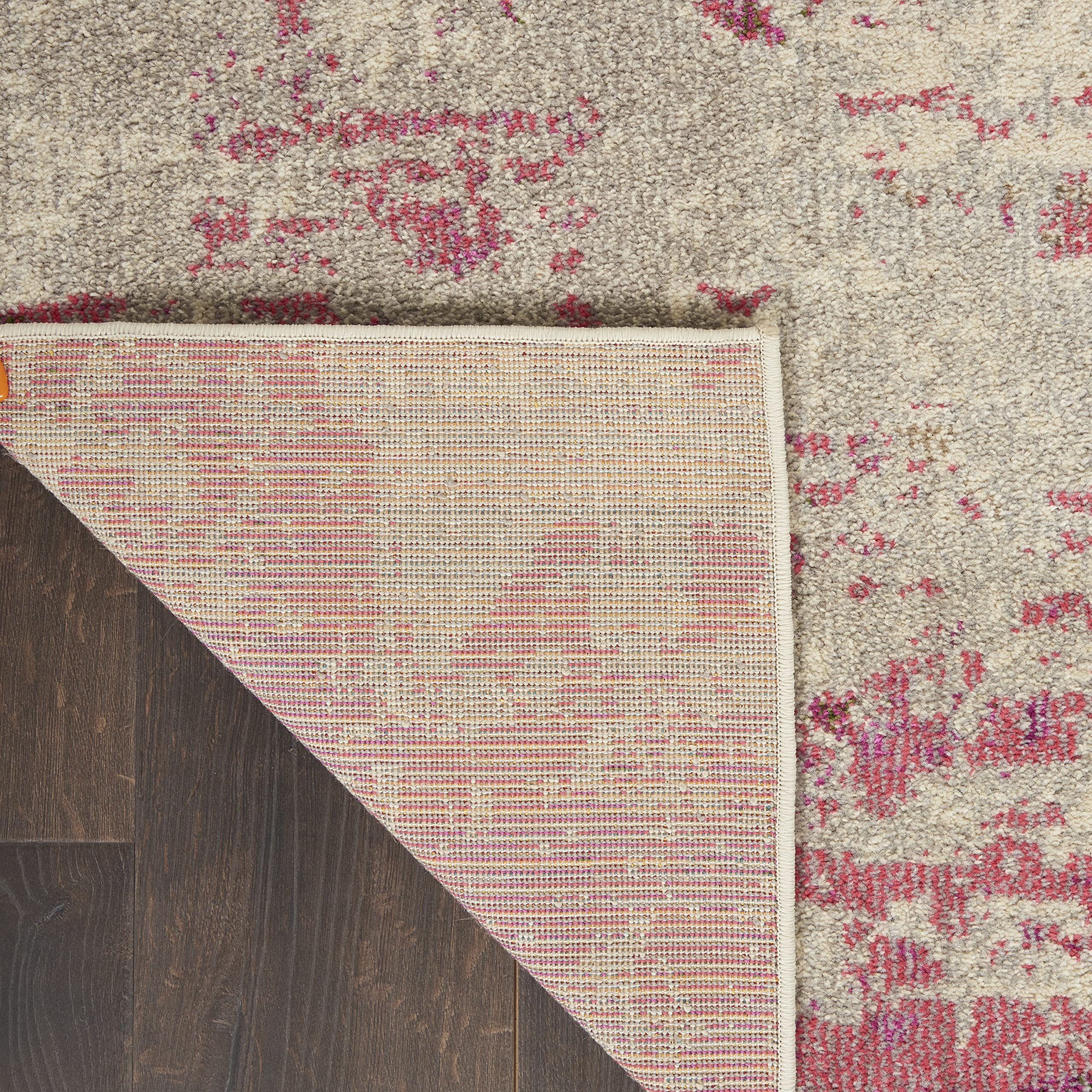 Nourison Celestial Modern Abstract Ivory/Pink 7'10
